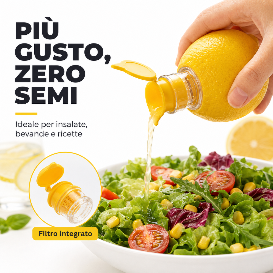 Portable Lemon Squeezer with Cap