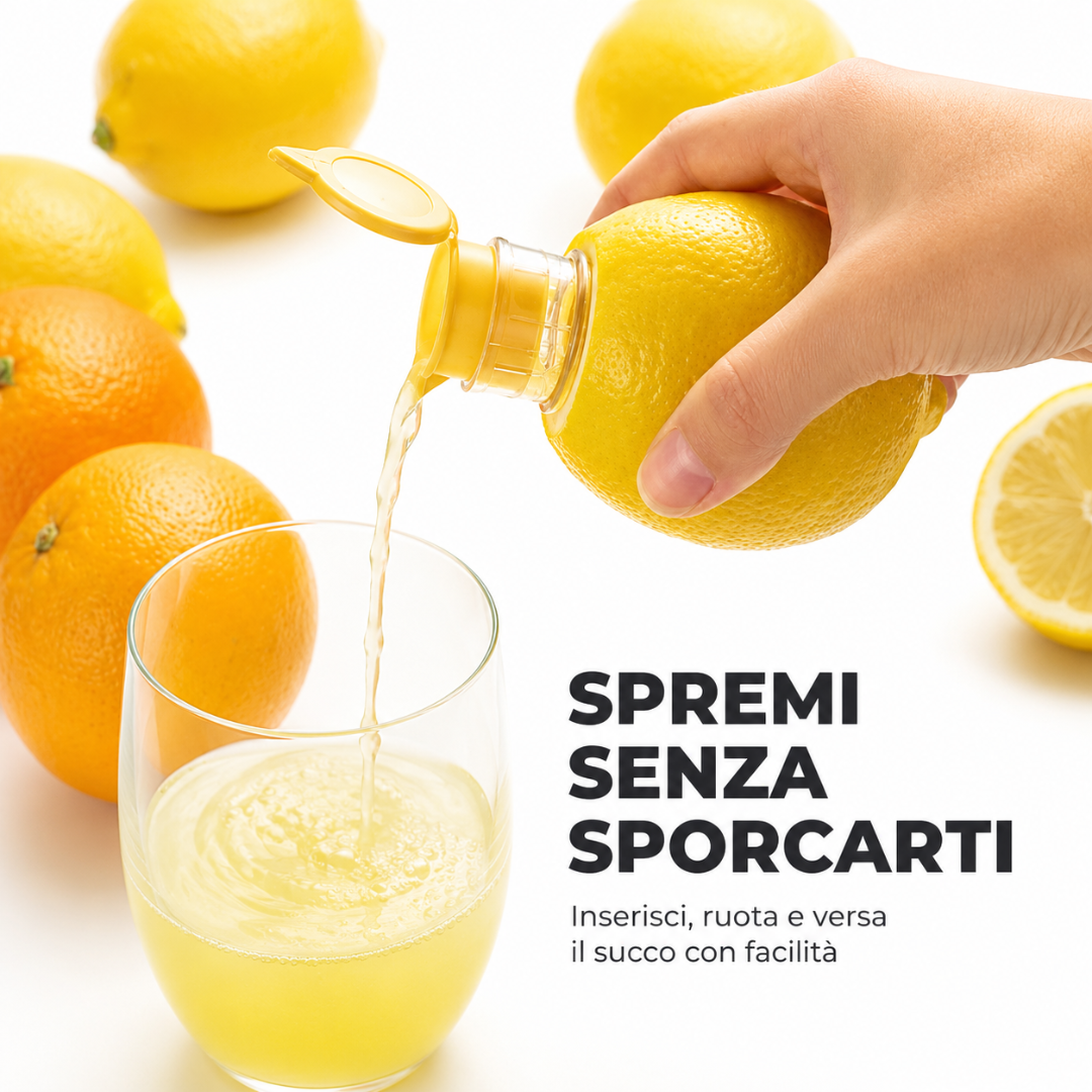 Portable Lemon Squeezer with Cap