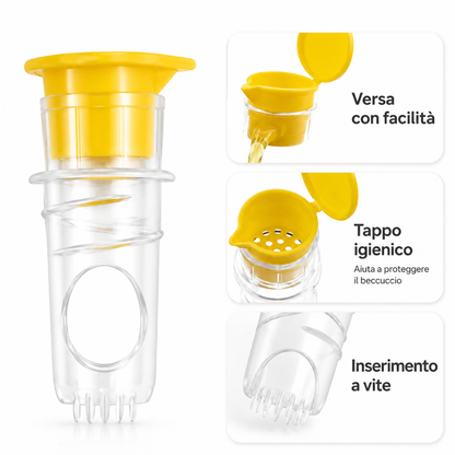 Portable Lemon Squeezer with Cap