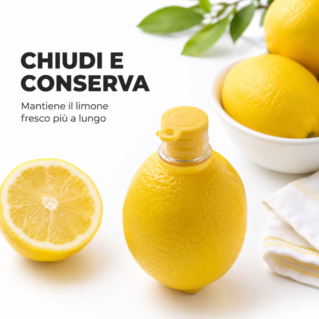 Portable Lemon Squeezer with Cap