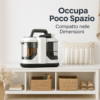 Portable Fabric Cleaner 750W – Powerful 15KPa Suction for Carpets, Sofas & Cars