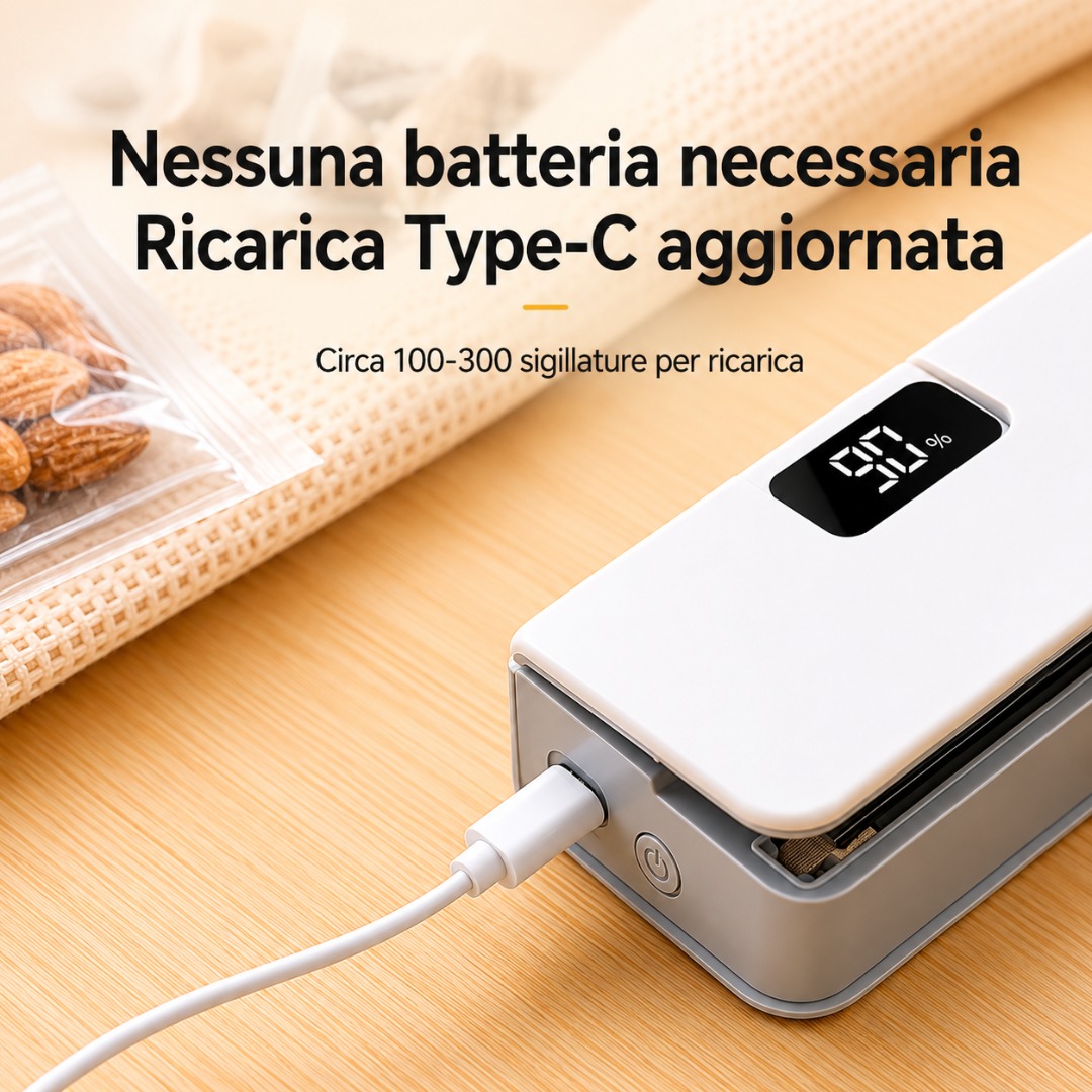 Sigillatore Termico Portatile 2 in 1